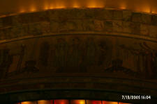 Palacio de Bellas Artes - proscenium arch detail