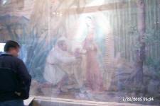 Basilica de Guadalupe mural