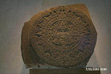 Anthropology Museum - Aztec "calendar"