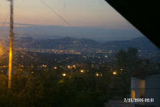 View of Cuernavaca from upstairs window